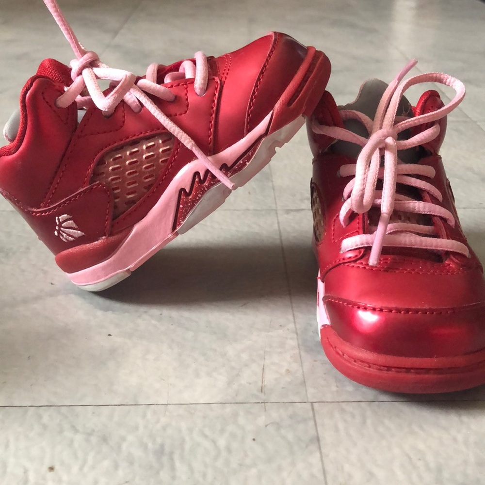 Toddler Girl Jordan Valentine’s 5’s